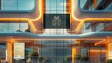Slimme Philips Hospitality display geïnstalleerd bij hotelvenster