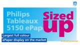 Keyvisual Size Up campagne met Philips Tableaux display