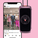 JBL Partybox op socials bij Inter Miami