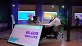 Campagne-evenement Size Up met Philips Tableaux displays